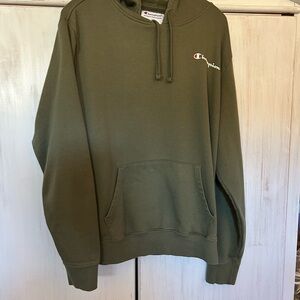 Champion Olive Green Hoodie